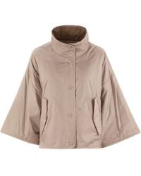 Weekend by Maxmara - Ronco Reversible Jacke in tropfsicherer Leinwand - Lyst