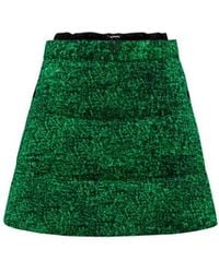 Moncler Genius - Genius Mini Print Skirt With Invisible Side Closure - Lyst