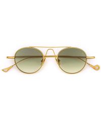 Eyepetizer - Cosmopolitan Tribeca C.4 25 Unisex Zonnebril Met Goud/groen Verloop - Lyst