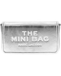Marc Jacobs - 'The Metallic Leather Chain Mini Bag' Crossbody Bag - Lyst