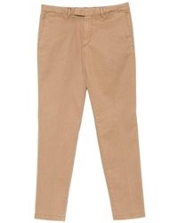 Boglioli - Cotton Blend Trousers - Lyst