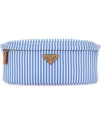 Prada - Printed Re-Nylon Belt Bag - Lyst