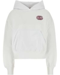 Gucci - Logo Hoodie - Lyst