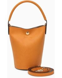Longchamp - Xs Épure Apricot Bucket Bag - Lyst