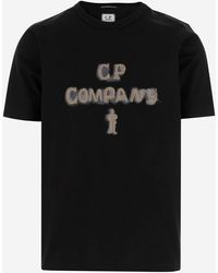 C.P. Company - Cotton Logo T Shirt - Lyst