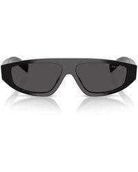 Prada - Zonnebril Prc02 S 16 K08 Z Zwart/donkergrijs Heren - Lyst