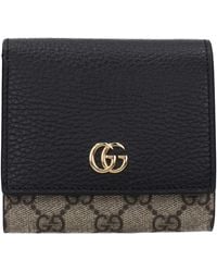 Gucci - Cartera Gg Marmont Bicolor Mediana - Lyst