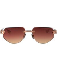 Dita Eyewear - Rimless Sunglasses Dts164 A 03 Gld Slv - Lyst
