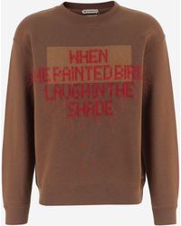 JW Anderson - Sweatshirt Embroidered Cotton Sweatshirts - Lyst