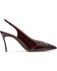 Casadei - "Samurai Blade" 80mm Slingback - Lyst