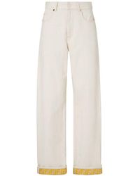 Fendi - Straight Leg Jeans - Lyst
