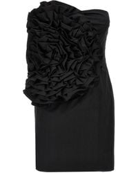 ROTATE BIRGER CHRISTENSEN - 'Big Flower Mini' Dress - Lyst