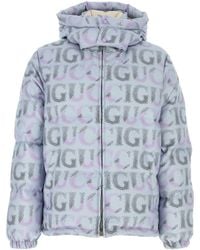 Gucci - Printed Polyester Down Jacket - Lyst