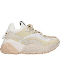 Stella McCartney - Sneakers Eclypse Frauen 's Öko Wildleder Beige - Lyst