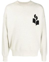 Isabel Marant - Wool Cotton Atley Trui - Lyst