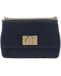 Furla - Mini Crossbody Bag Borse A Tracolla Blu-Donna - Lyst