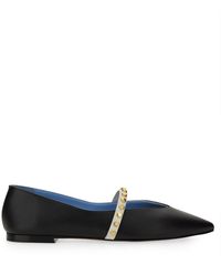 McQueen - Alexander Mc Queen Leather Ballerina - Lyst