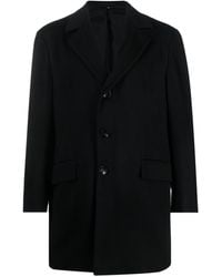 Kiton - Single-Breasted Cashmere Coat - Lyst