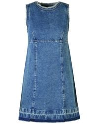 Moschino - Abito Di Miscela Di Jeans Dei Jeans Moschino - Lyst