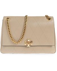 Tory Burch - Charlie Quilted Leather Shoulder Bag - Lyst