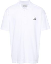 Maison Kitsuné - Polo With Logo - Lyst