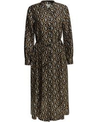 Max Mara - Silk Long Chemise Dress - Lyst