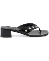 Paloma Wool - Studded Flip Flop Sandals - Lyst