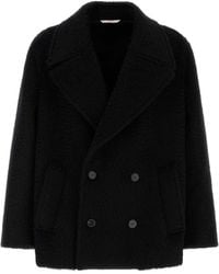 Valentino Garavani - Mohair And Wool Coat - Lyst