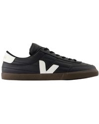 Veja - Panenka Sneakers Leer Zwart - Lyst