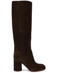 Casadei - 'cleo' Bruine Suède Laarzen - Lyst