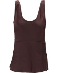 Anine Bing - Lea Top Diep Bruin - Lyst