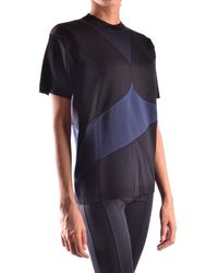 Prada - T-shirt Zwart - Lyst