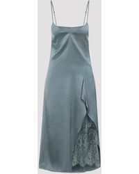 Acne Studios - Viscose Midi-jurk - Lyst