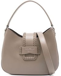 Emporio Armani - Small Leder Umhängetasche - Lyst