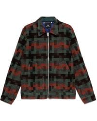 Paul Smith - Geometric Zip-Up Jacket - Lyst
