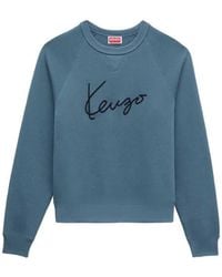 KENZO - Logo Sweatshirt - Lyst