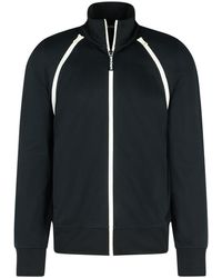 Palm Angels - 'Track' Black Polyester Mischjacke - Lyst