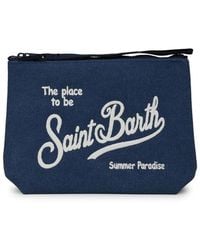 MC2 Saint Barth - Clutch Bag Aline Cotton - Lyst