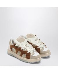 Santha - Mesh And Suede Model 1 Sneakers - Lyst