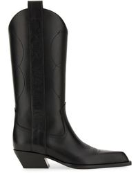 Off-White c/o Virgil Abloh - "For Walking" Texan Boots - Lyst