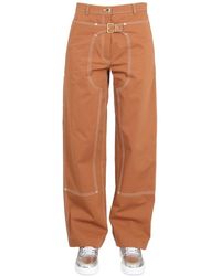 Stella McCartney - Pants With Buckle - Lyst