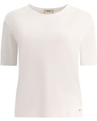 Herno - "glam tricot" t-shirt - Lyst