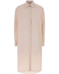 Jil Sander - Light Poplin Shirt Dress - Lyst