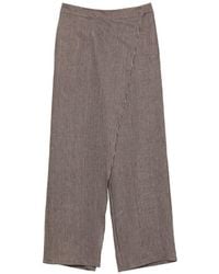 Alysi - Broek Met Wijde Pijpen - Lyst