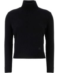 Balenciaga - Wool Blend Sweater - Lyst