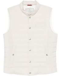 Brunello Cucinelli - Nylon Down Weste - Lyst