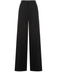 Balenciaga - Wol Uitlopende Broek - Lyst