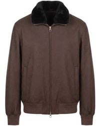 Montecore - Faux-Fur Collar Bomber Jacket - Lyst