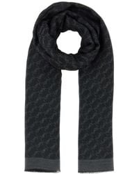 Saint Laurent - Embroidered Cashmere-Silk Scarf, 215 Cm X 75 Cm - Lyst