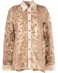 VITELLI - Hemd Im Distressed-Look - Lyst